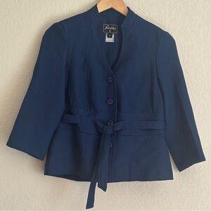 Navy Blue Suit Blazer Jacket